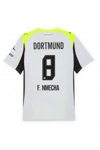 Fotbalové Dres Borussia Dortmund Felix Nmecha #8 Venkovní Oblečení 2025-26 Krátký Rukáv